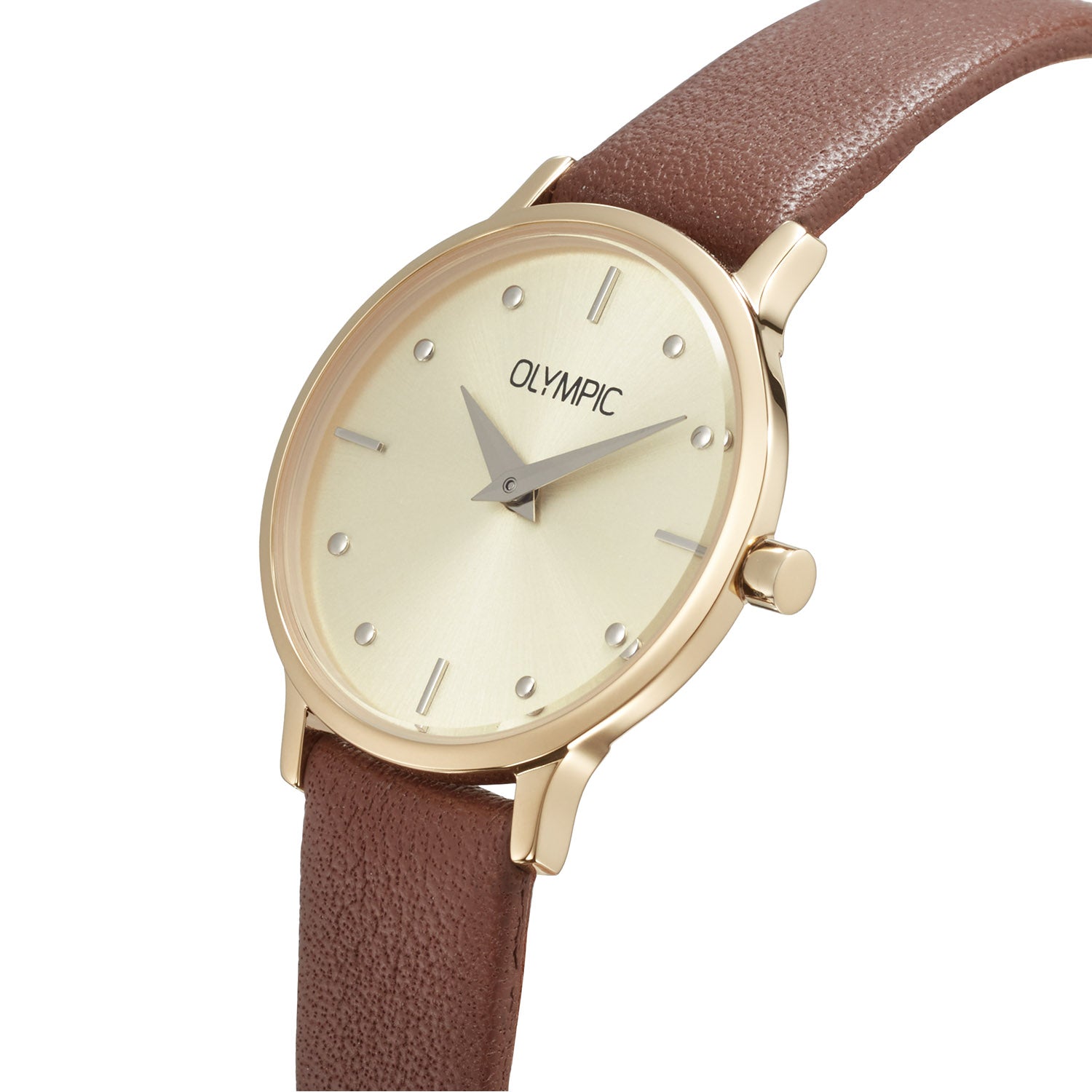 Olympic OL82DDL002B Lina Horloge Dames Staal 26mm