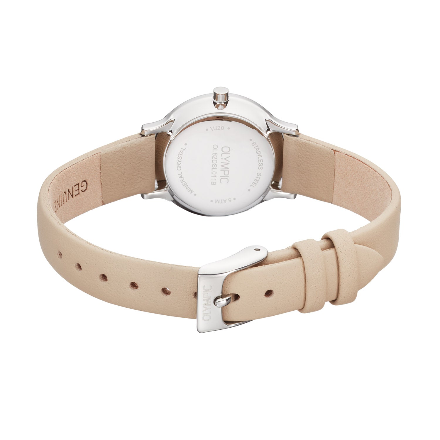 Olympic OL82DSL011B Lina Horloge Dames Staal 26mm
