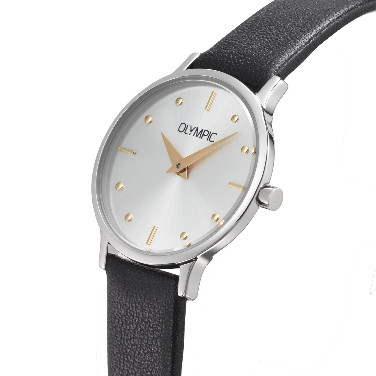Olympic OL82DSL012B Lina Horloge Dames Staal 26mm