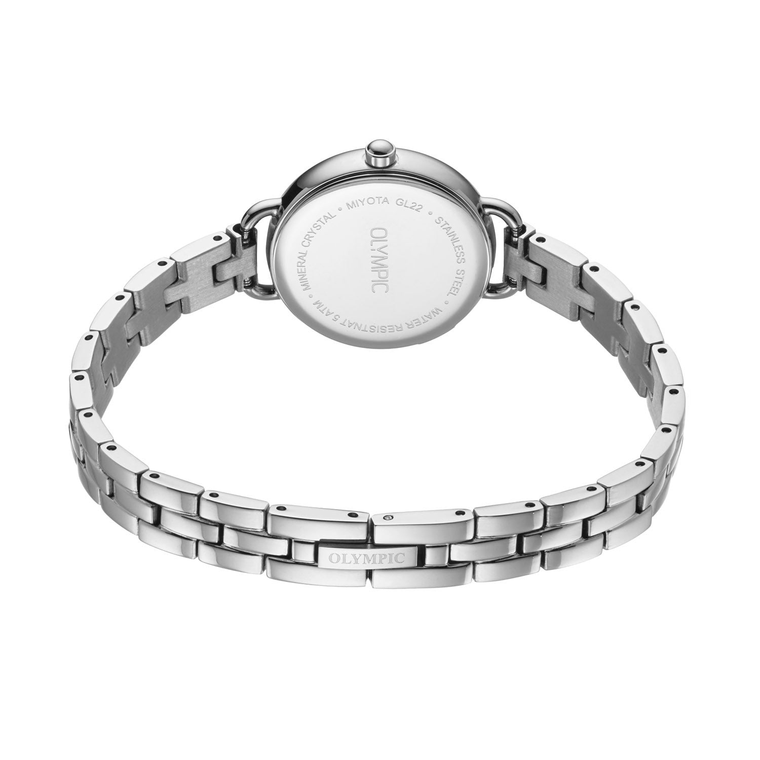 Olympic OL82DSS004 Tess Horloge Staal 26mm