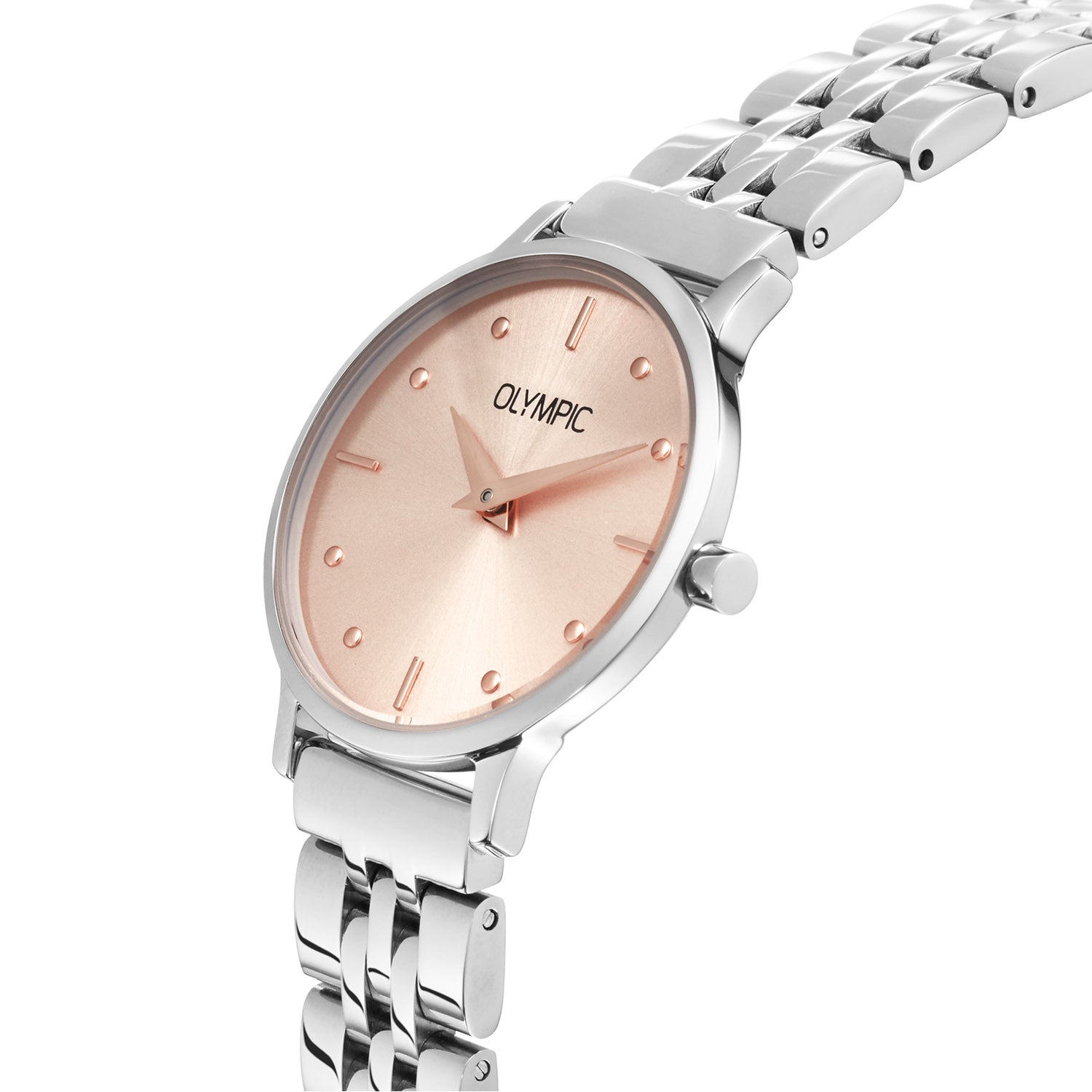 Olympic OL82DSS020B Lina Horloge Dames Staal 26mm