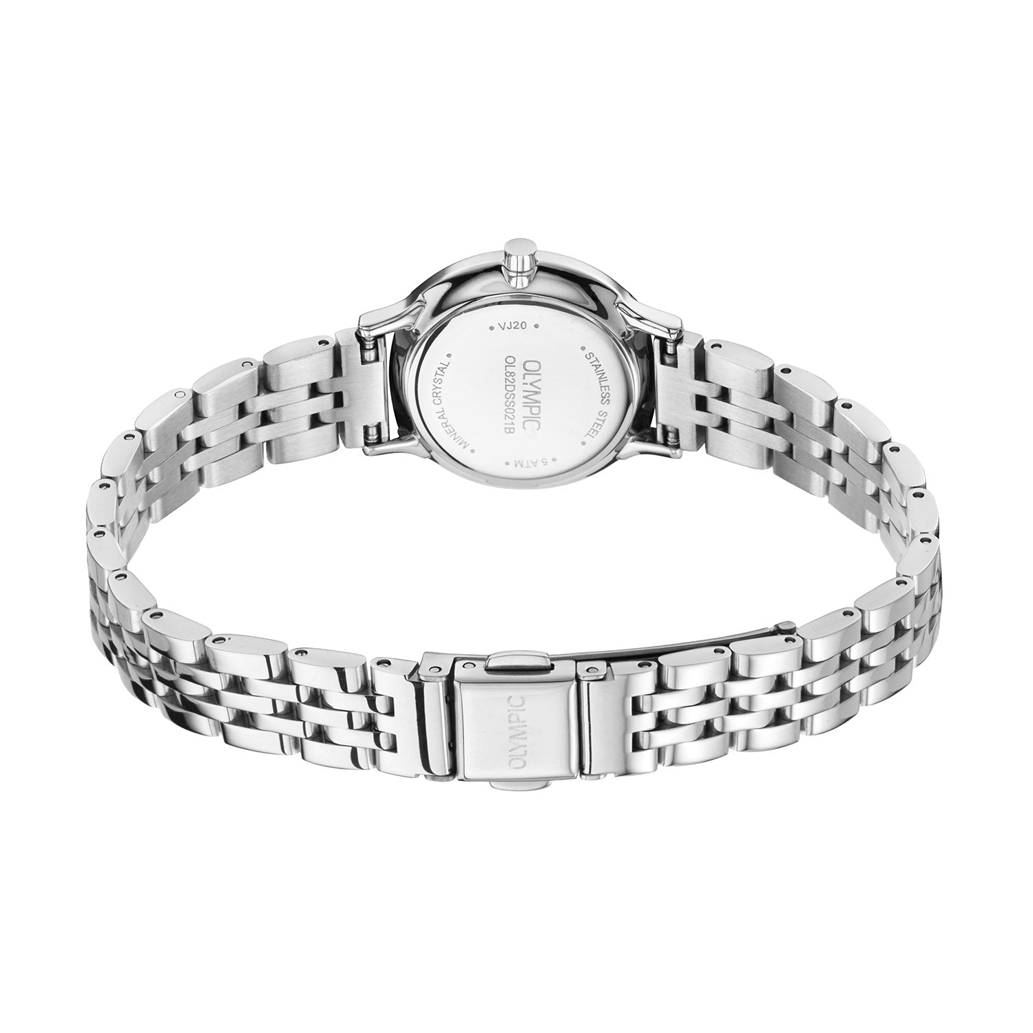 Olympic OL82DSS021B Lina Horloge Dames Staal 26mm