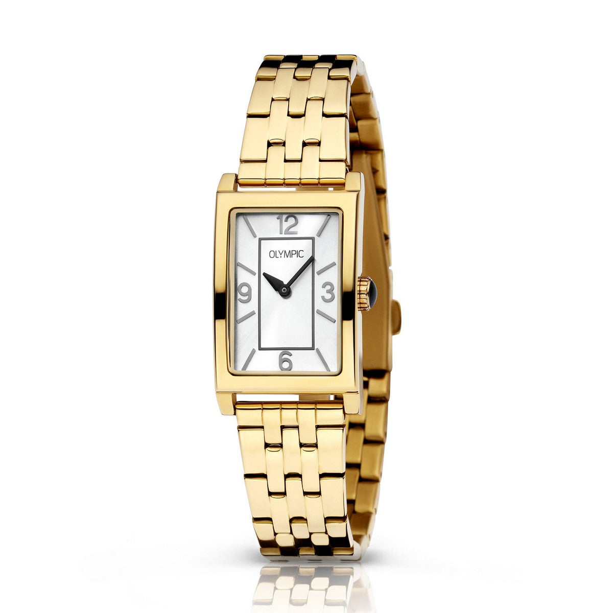 Olympic Horloge OL89DDD009 Goud MAXIMA zilver goudkleurig
