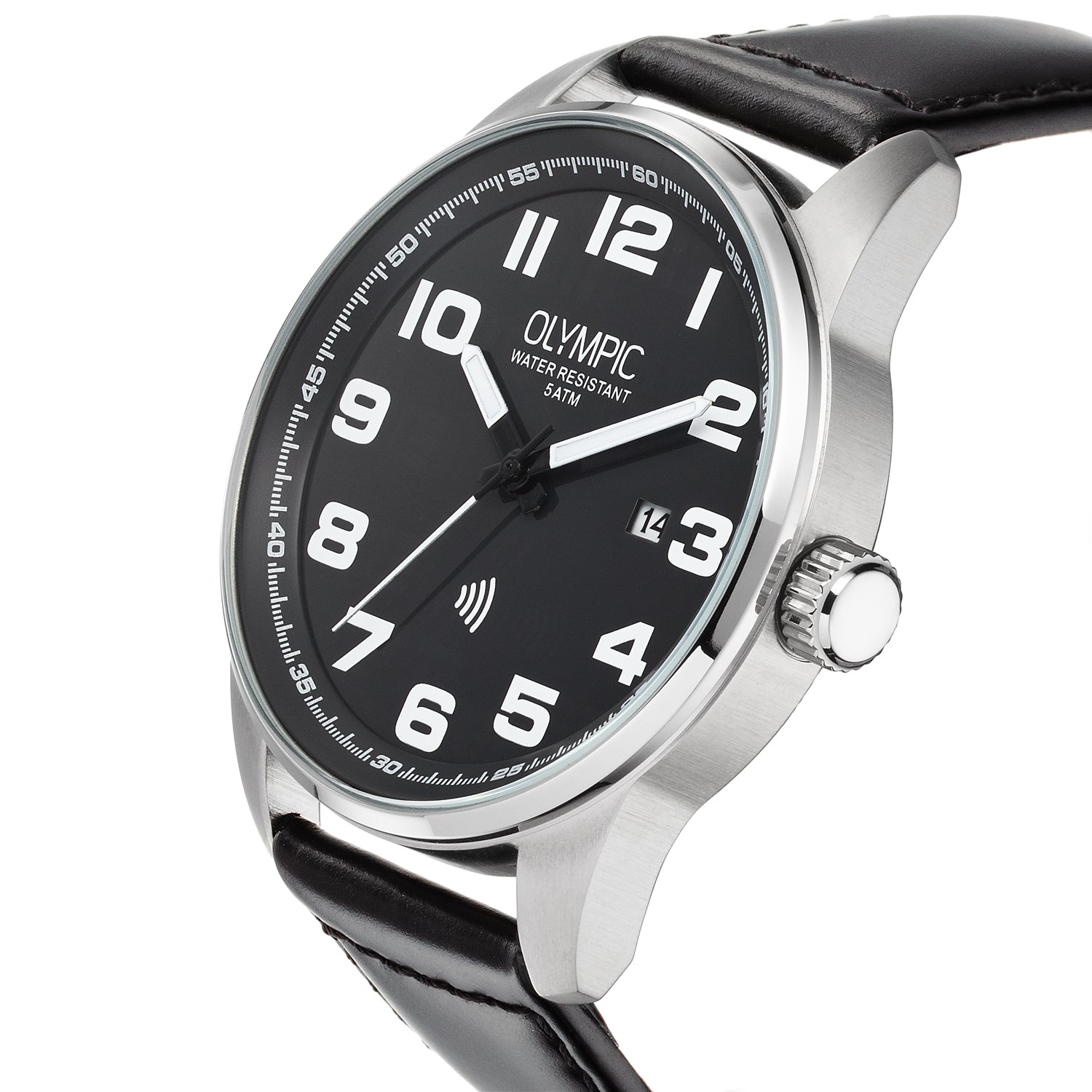 Olympic Horloge OL89HSL054 Zilver zilverkleurig