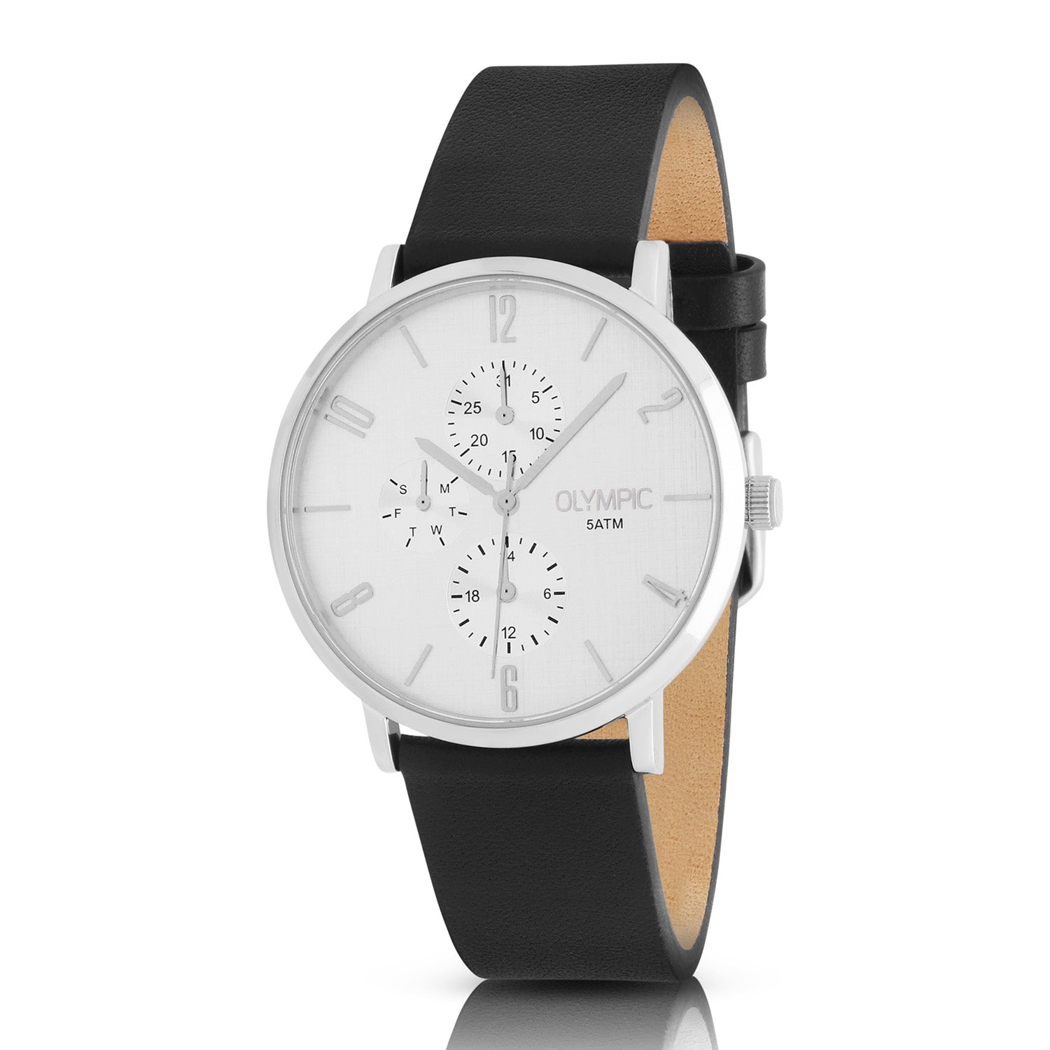 Olympic Horloge 40mm leer - OL89HSL057