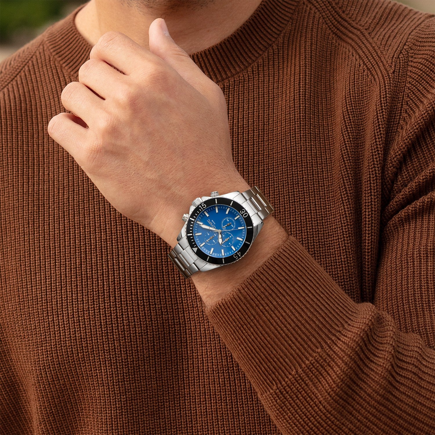 Olympic OL89HSS058 Paul Horloge Heren Staal 43mm