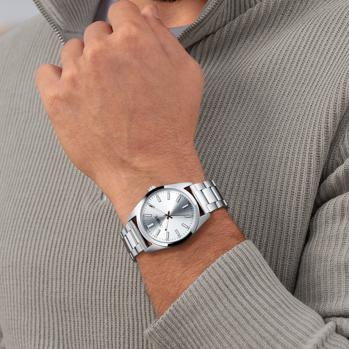 Olympic OL89HSS081 Marcel Horloge Staal 38mm - PansiteNederland.nl