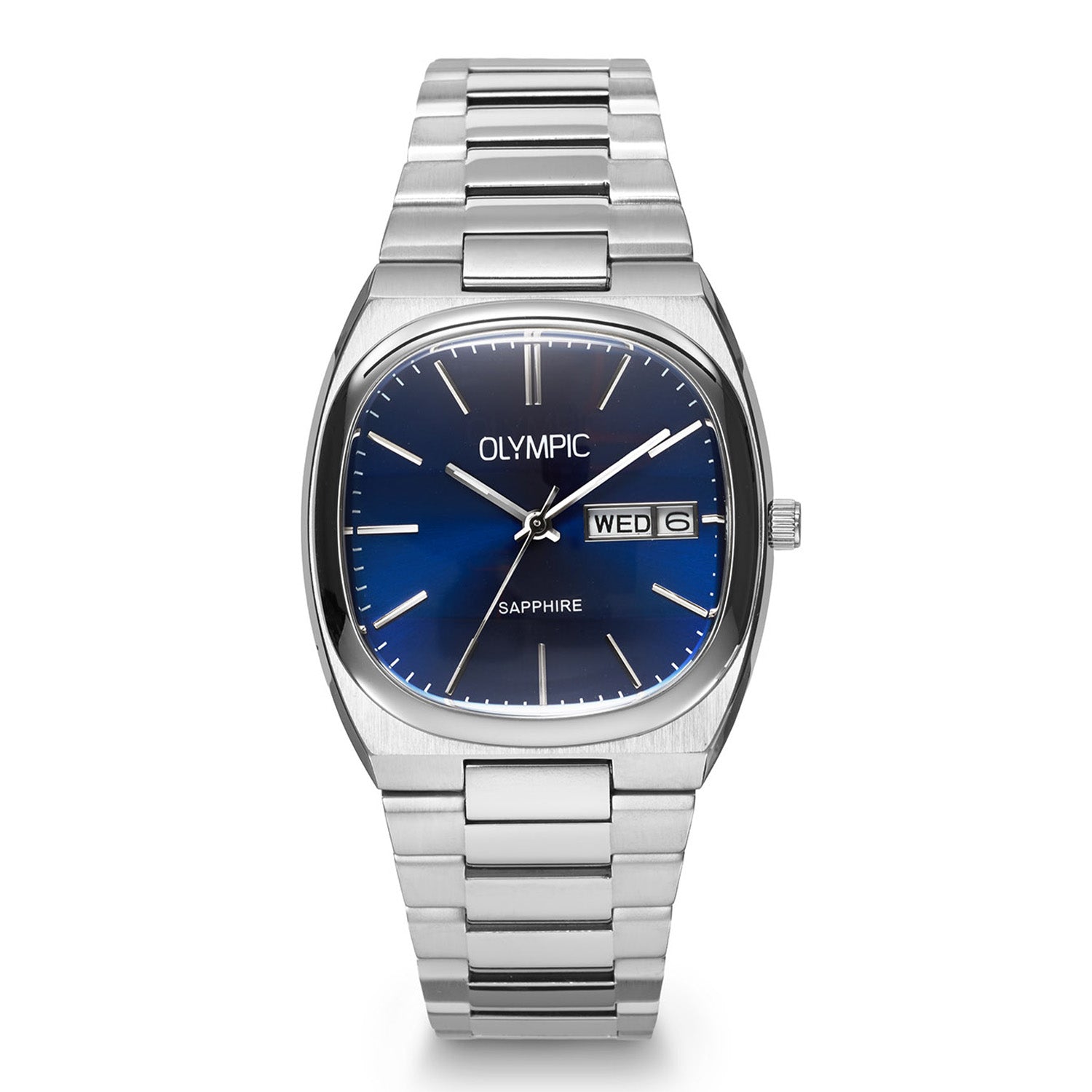 Olympic OL89HSS082 Revival Horloge Heren Staal 36mm