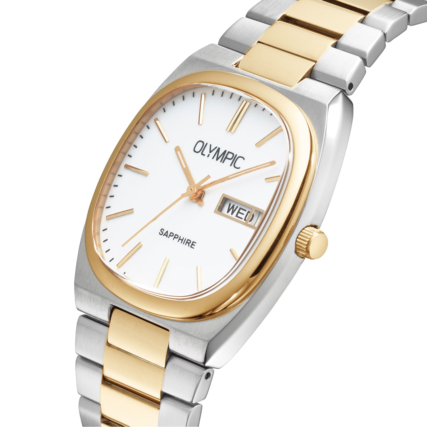 Olympic OL89HSS084B Revival Horloge Heren Staal 36mm