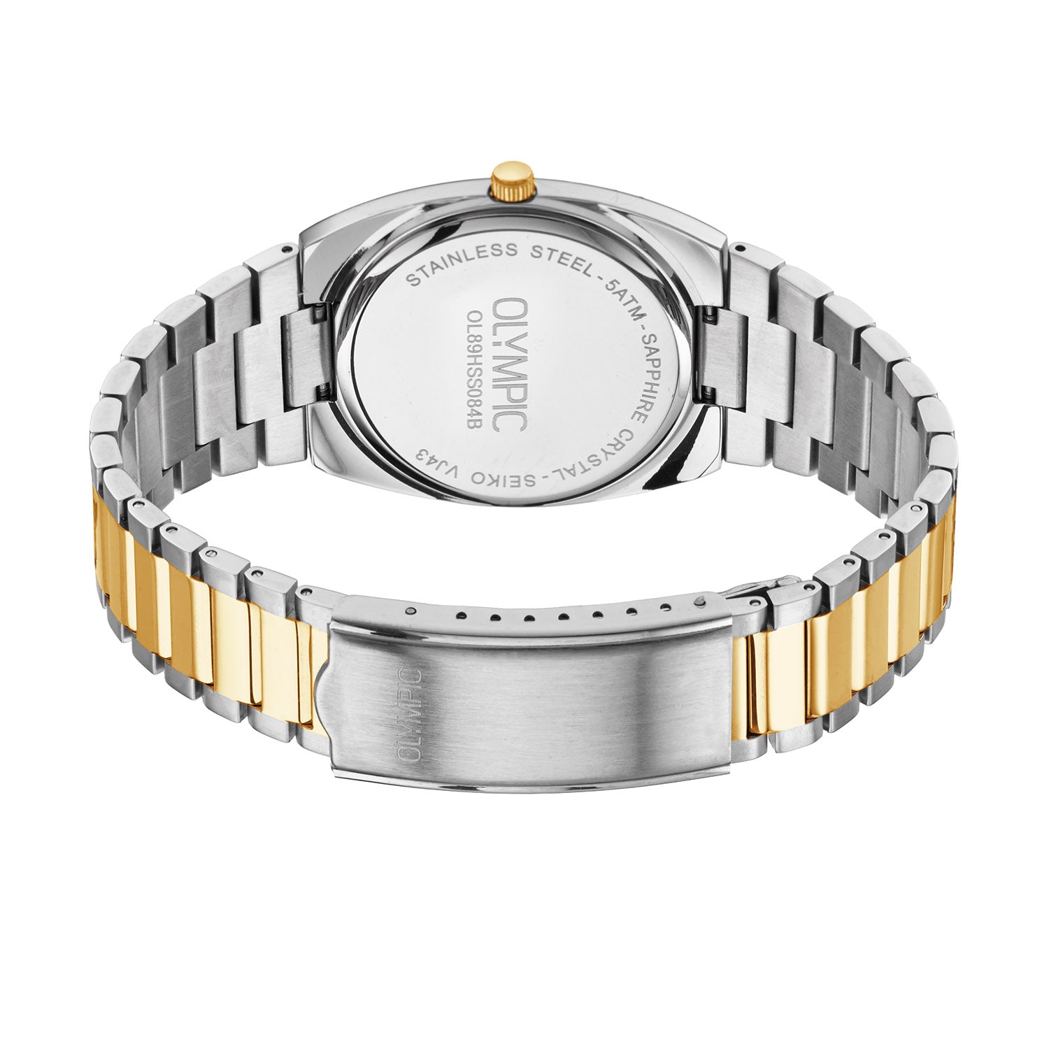 Olympic OL89HSS084B Revival Horloge Heren Staal 36mm