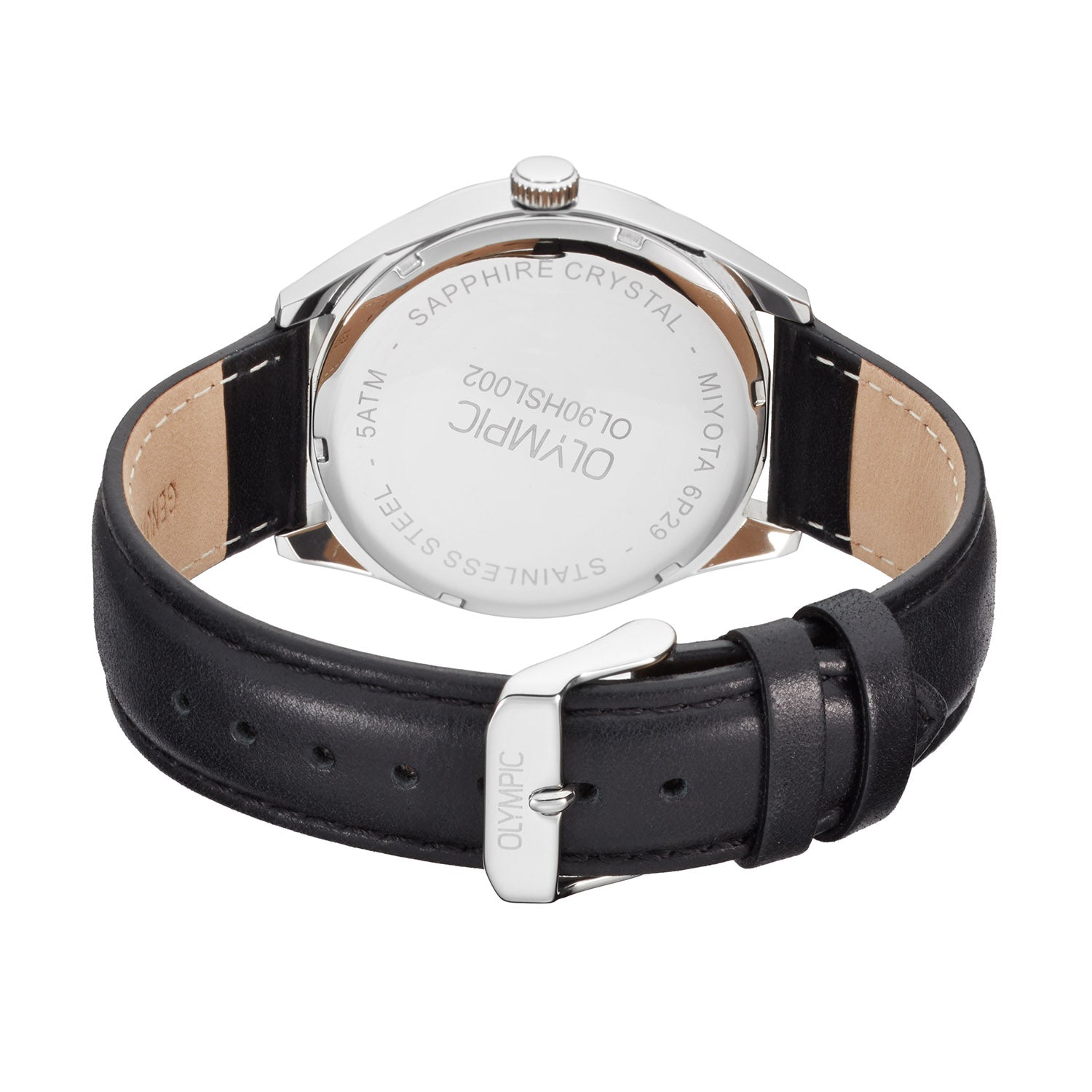 Olympic OL90HSL002 Daily Classic Horloge Heren Staal 40mm
