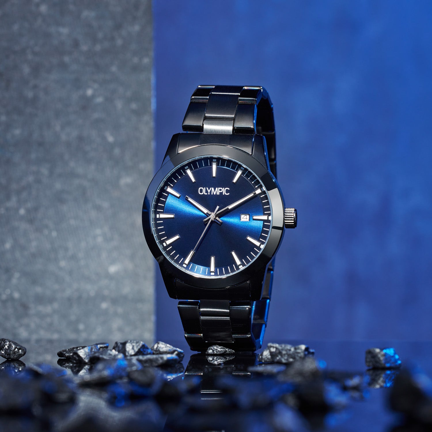 Olympic Horloge blauw - OL90HZZ001