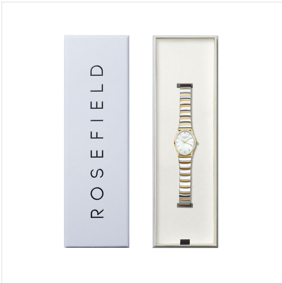 Rosefield Dameshorloge OVWDSG-OV17 Goudkleurig 24x29mm