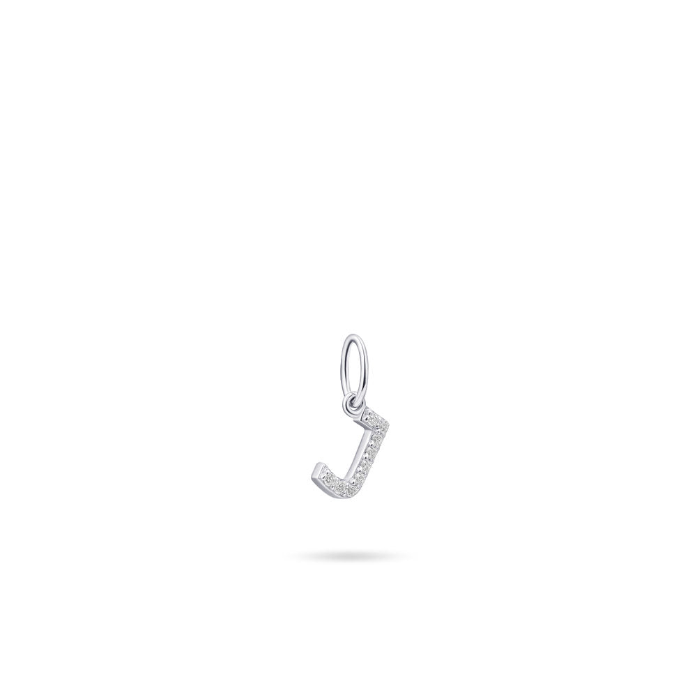 Gisser Hanger Zilver Gerhodineerd Zirkonia Wit – P1080/J – foto 2