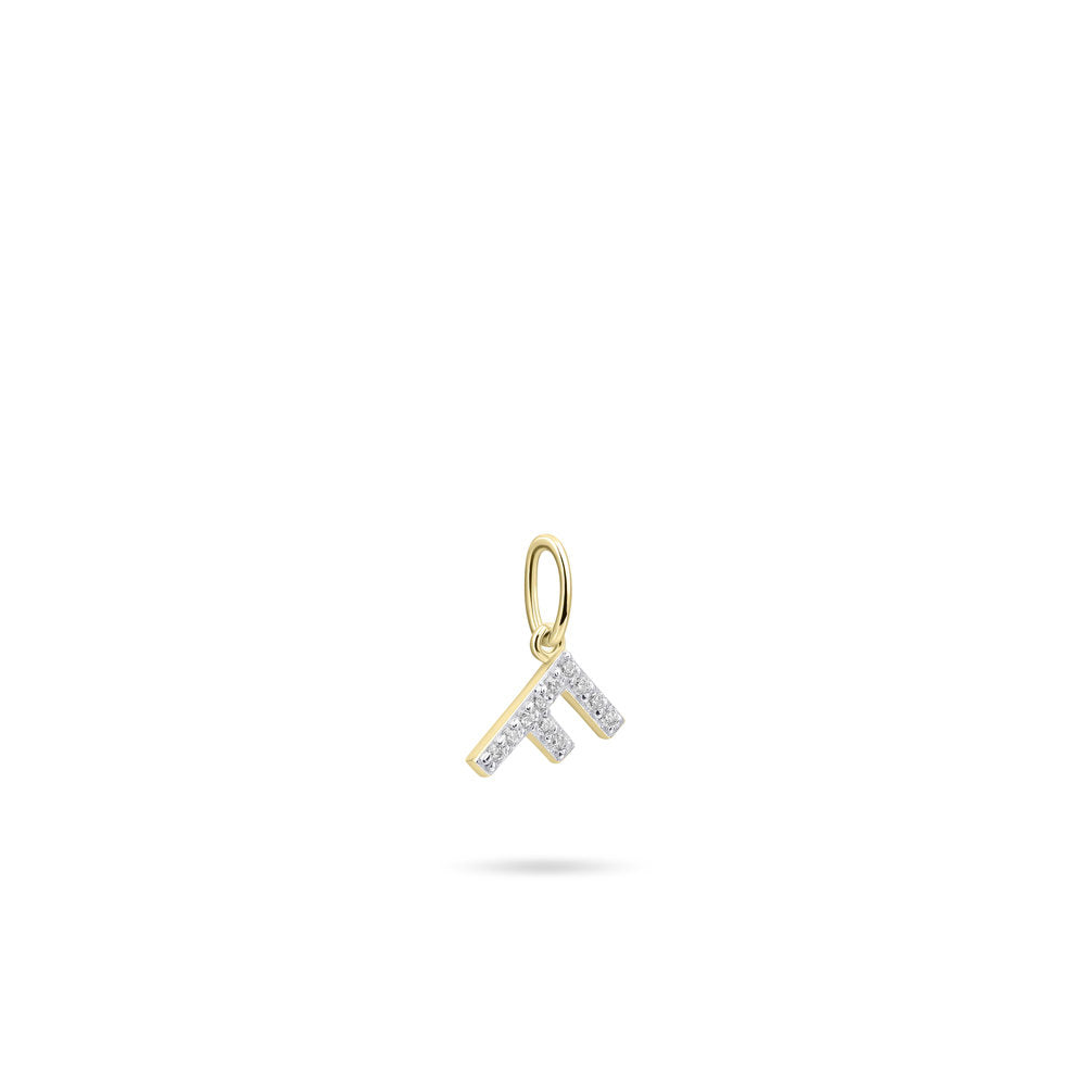 Gisser Hanger Zilver Geel Verguld Zirkonia Wit – P1080Y/F – foto 2