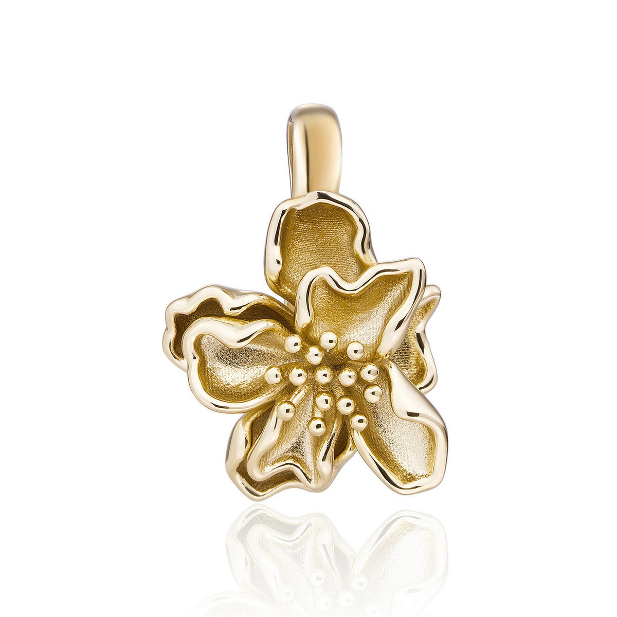 Sparkling Jewels Hanger Botanic Clip PENG30 Goudkleurig