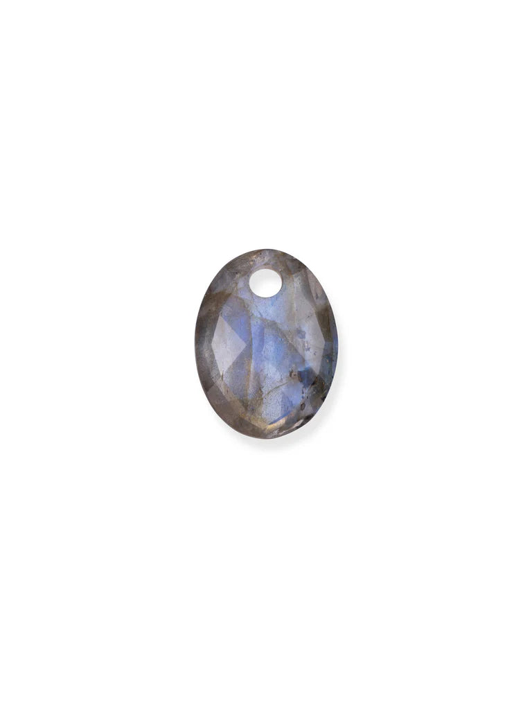 Sparkling Jewels Edelsteen Hanger Medium Oval Labradoriet PENGEM18-MO