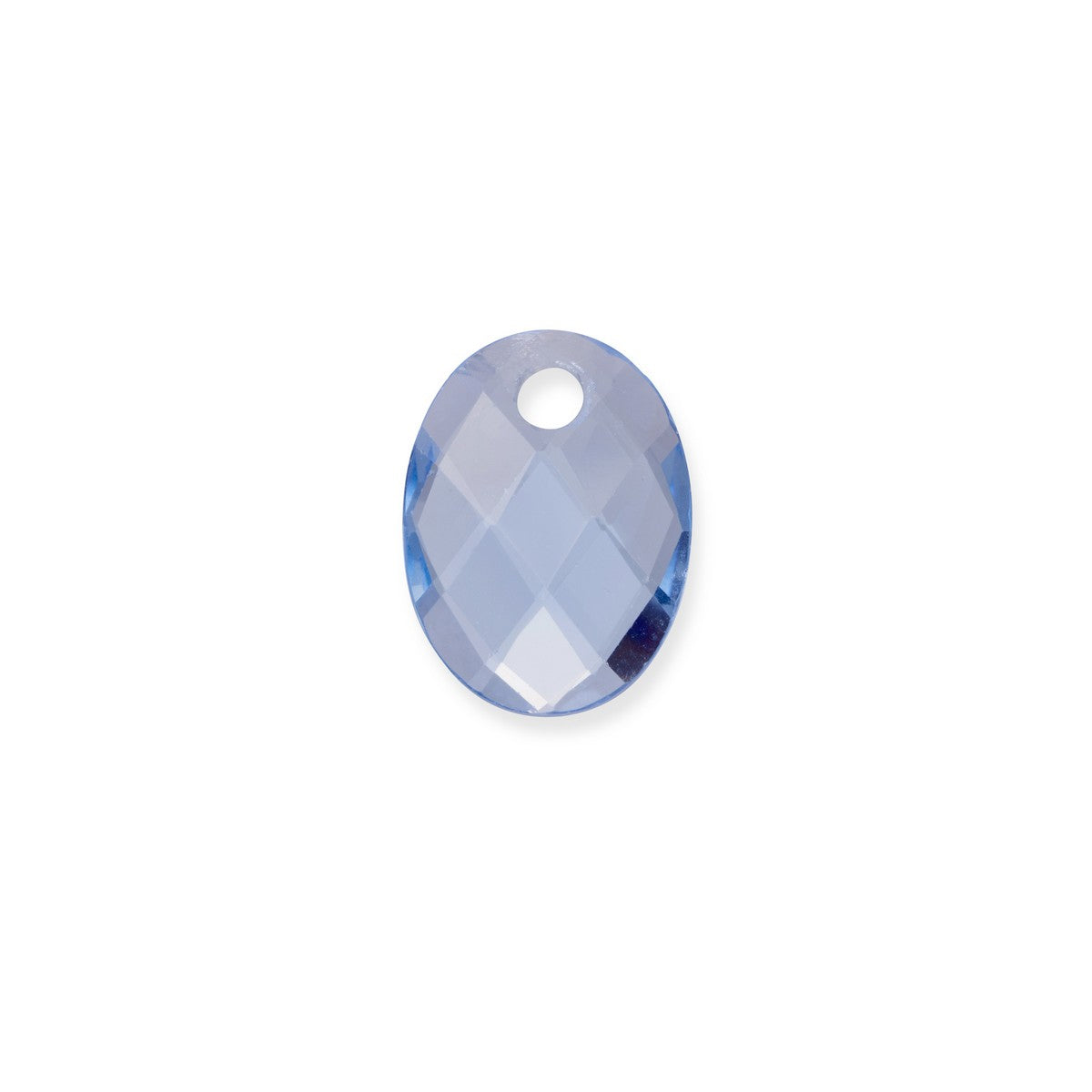 Sparkling Jewels Edelsteen Hanger Medium Oval Aquamarijn PENGEM56-MO