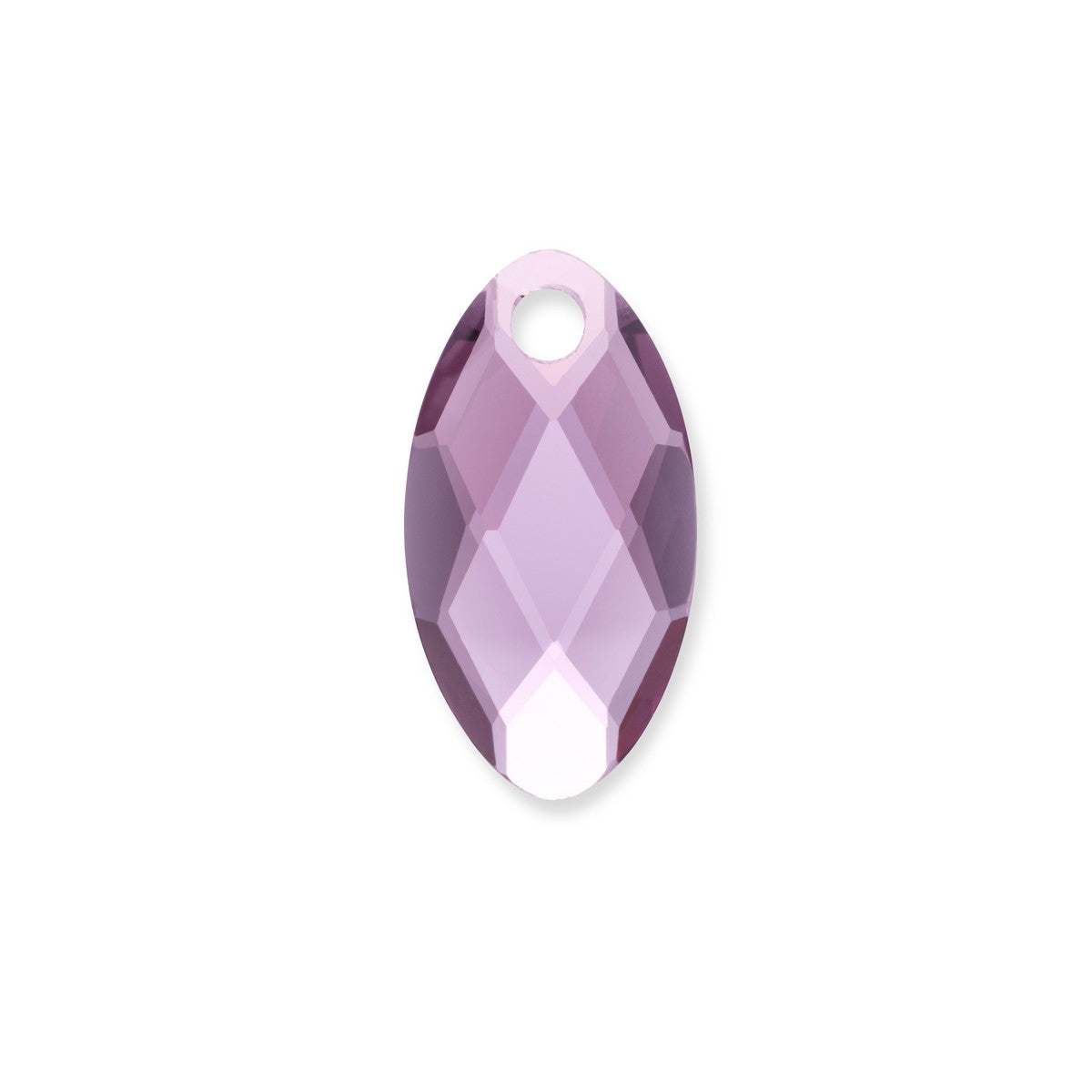 Sparkling Jewels Edelsteen Hanger Leaf Aubergine Kwarts PENGEM59-FCT-S