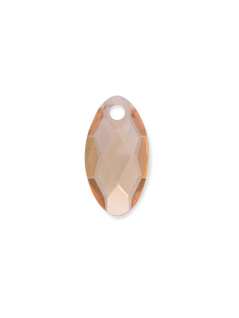 Sparkling Jewels Edelsteen Hanger Leaf - Light Gold Citrienkwarts PENGEM65-FCT-S