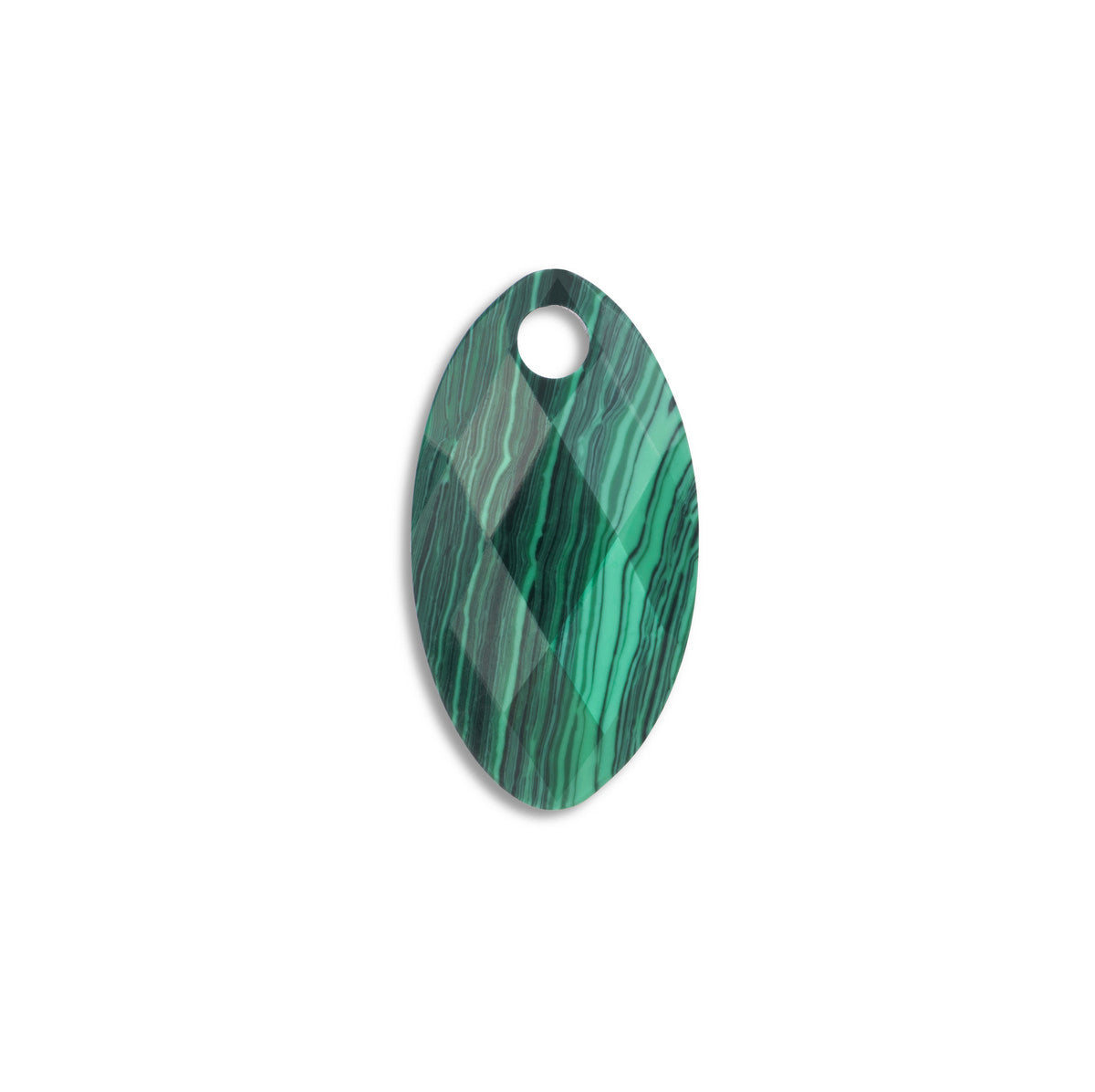 Sparkling Jewels Edelsteen Hanger Leaf Malachiet PENGEM73-FCT-S