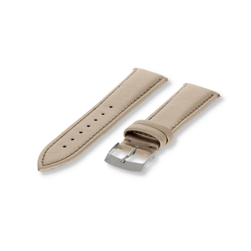 Morellato Basic Collection Horlogeband Leer Zilverkleurig