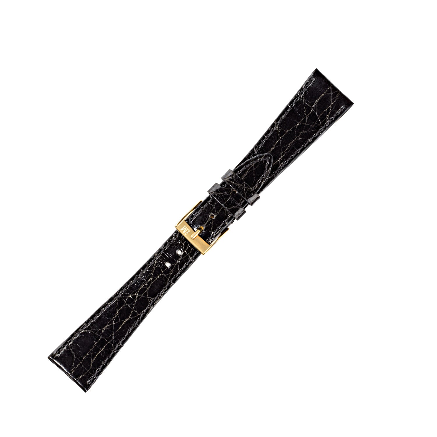 Morellato P.Preziose (echt) Horlogeband Leer Zwart Clsccu