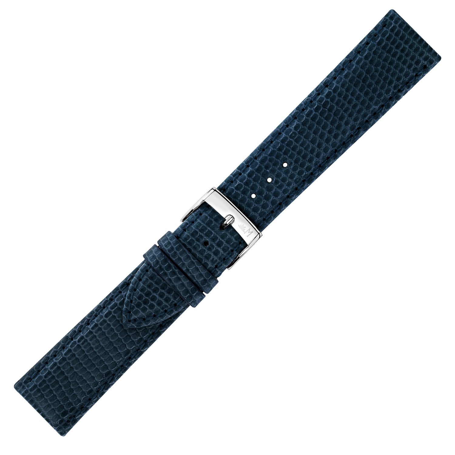 Morellato Livorno Horlogeband Leer Blauw Livort