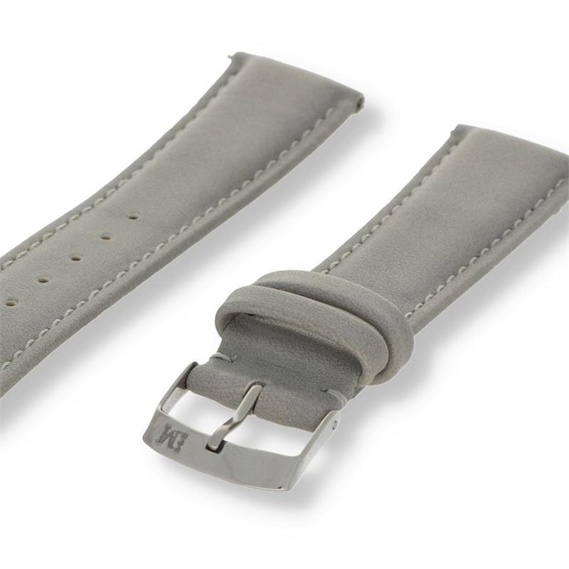 Morellato Basic Collection Horlogeband Leer Grijs Trendg