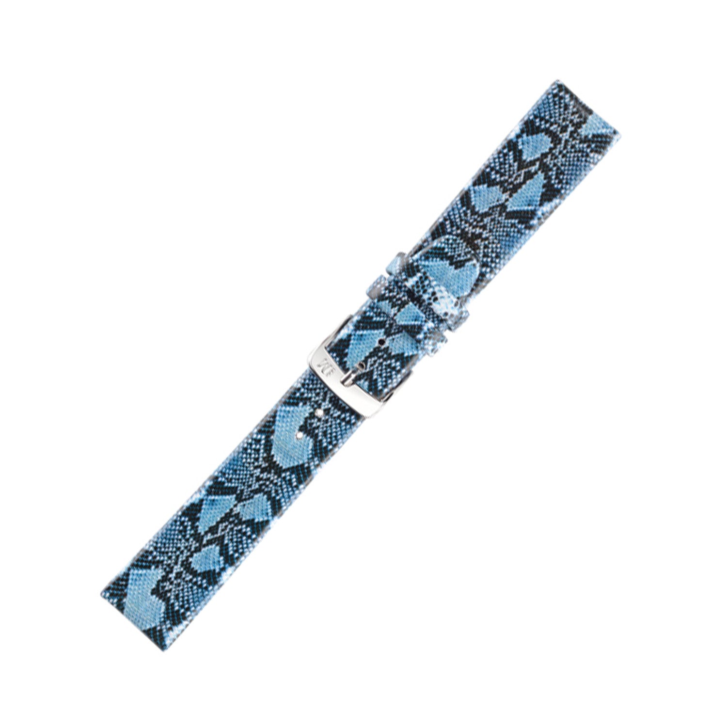 Morellato Basic Collection Horlogeband Leer Blauw Glassp