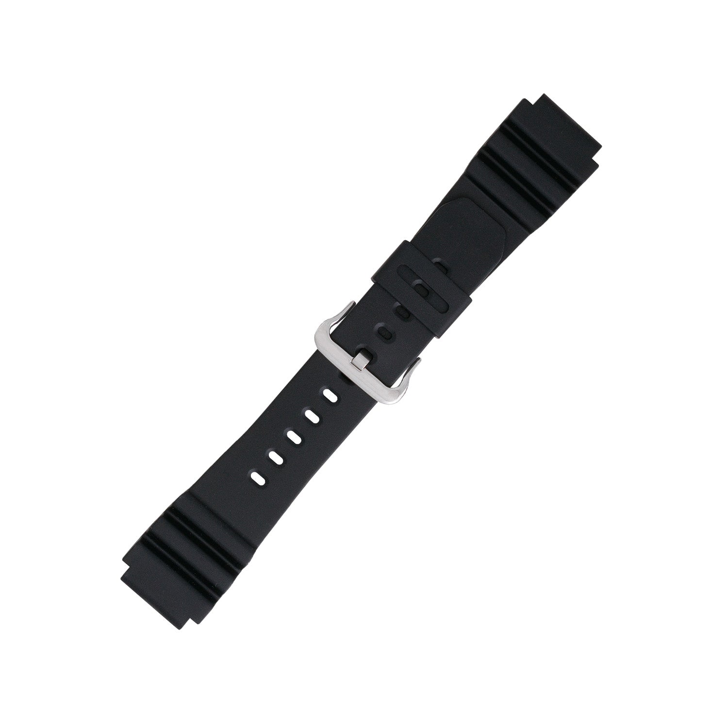 Morellato Rubber Collection Horlogeband Rubber Zwart Adige