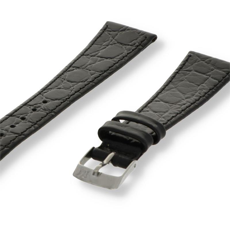 Morellato Basic Collection Horlogeband Leer Zwart BIRMIN