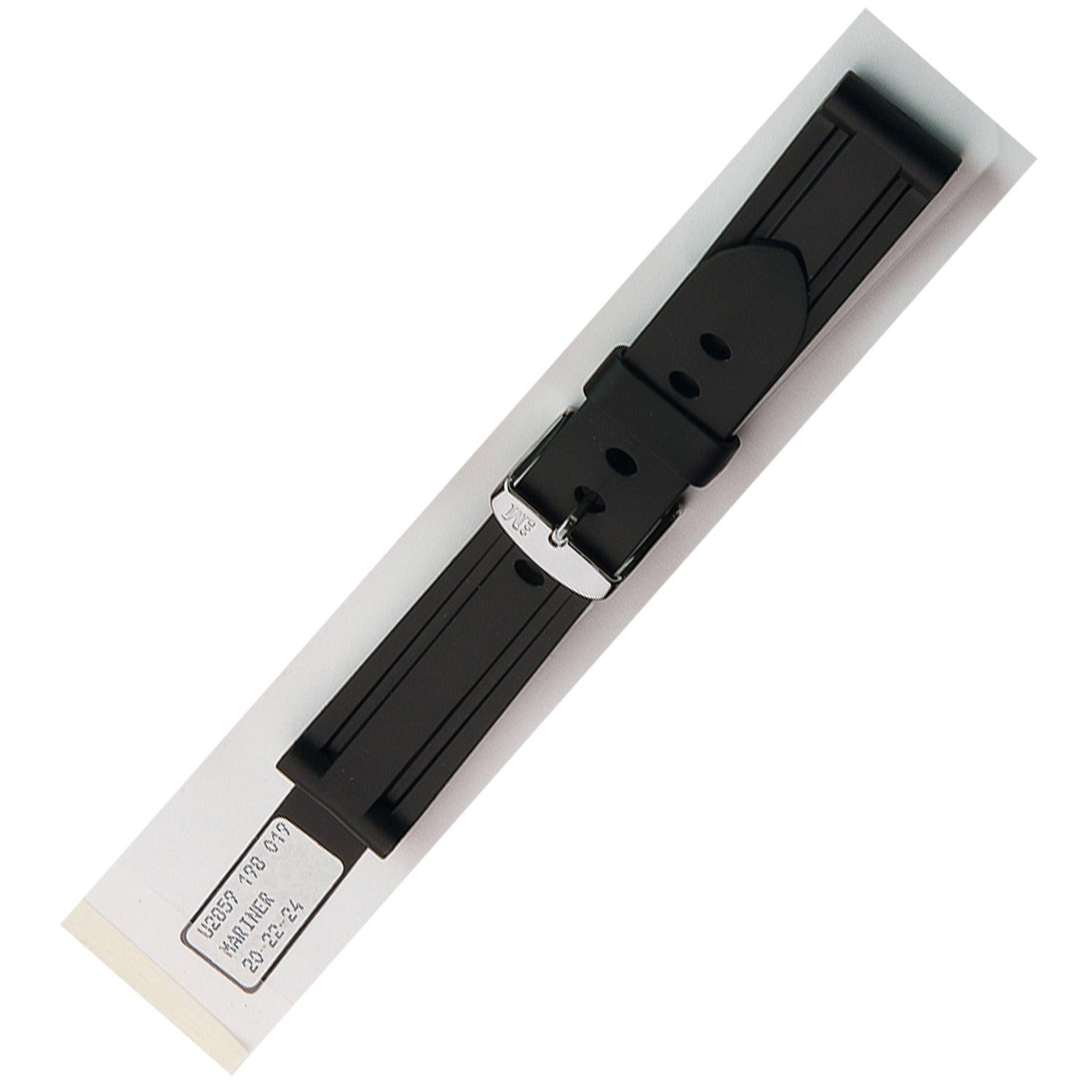 Morellato Rubber Collection Horlogeband Rubber Zwart Marine