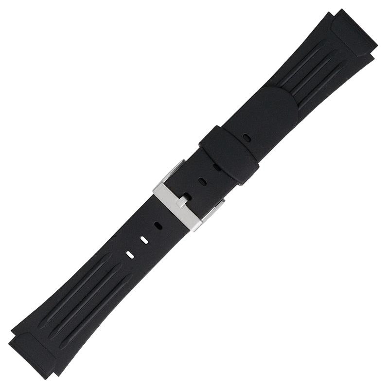 Morellato Rubber Collection Horlogeband Rubber Zwart Meltem