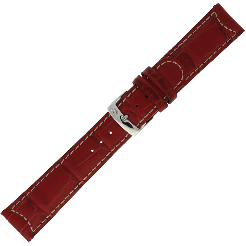 Morellato Manufatti Horlogeband Leer Rood Guttus