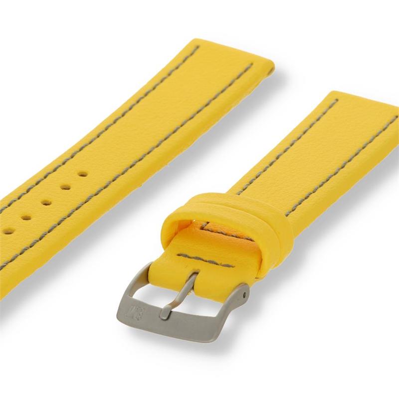 Morellato Sport Collection Horlogeband Leer Geel