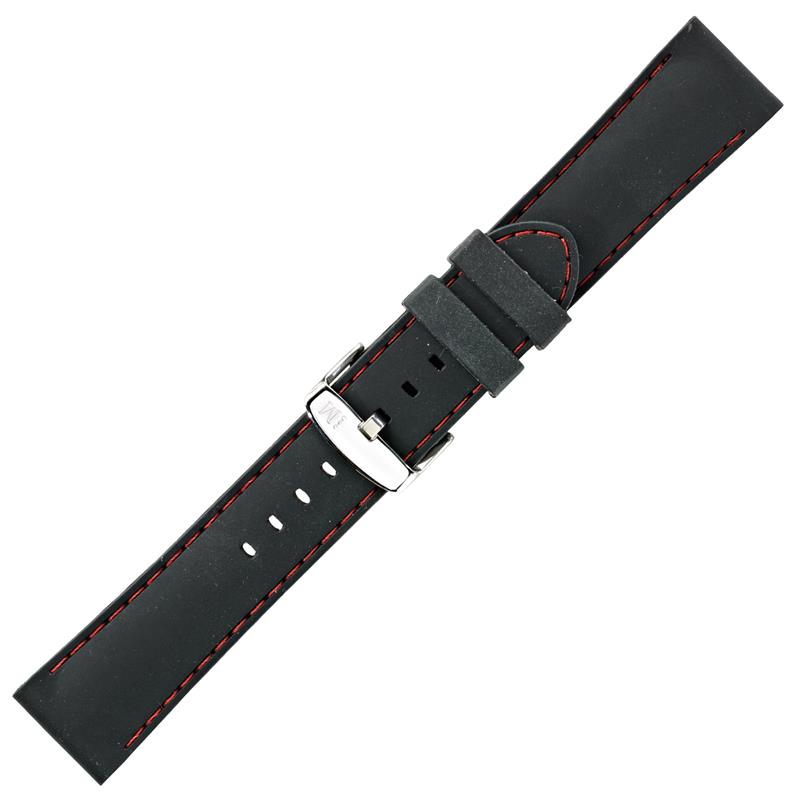Morellato Rubber Collection Horlogeband Rubber Zwart CAREZZ
