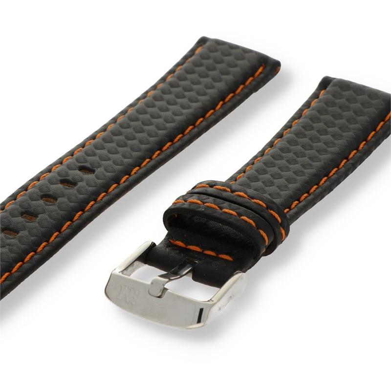 Morellato Sport Collection Horlogeband Leer Zwart BIKING KING KING