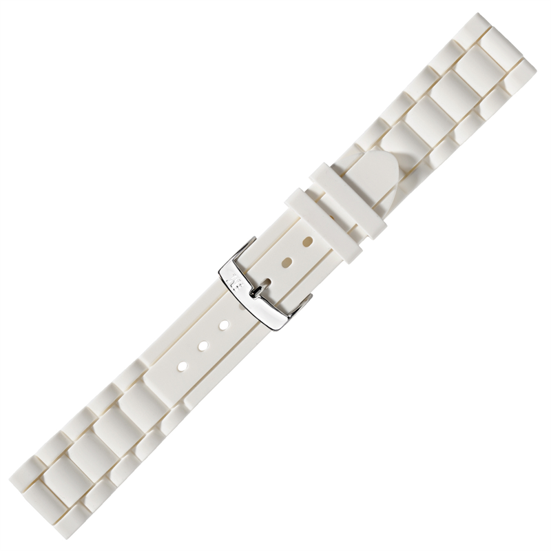 Morellato Rubber Collection Horlogeband Rubber Wit