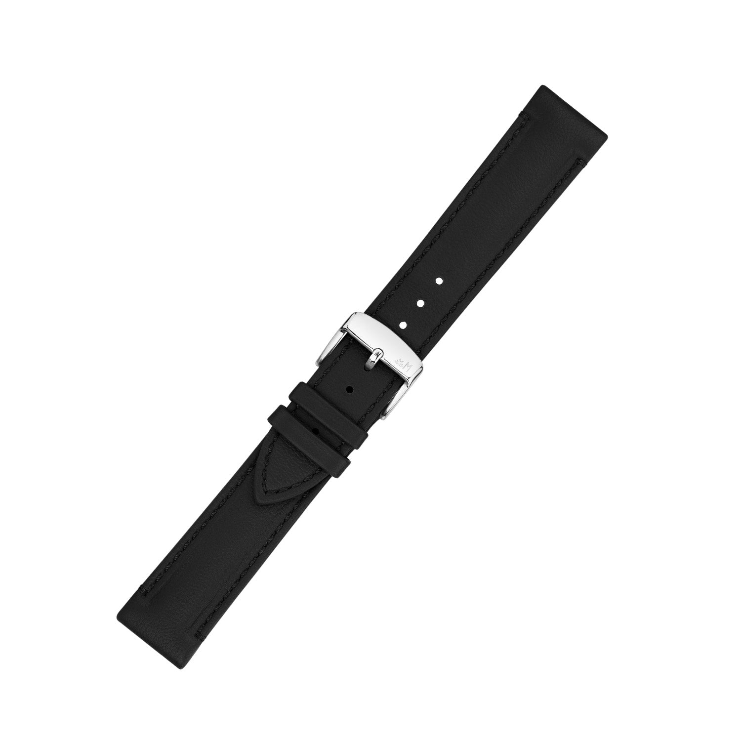 Morellato Alghero Horlogeband Leer Zwart