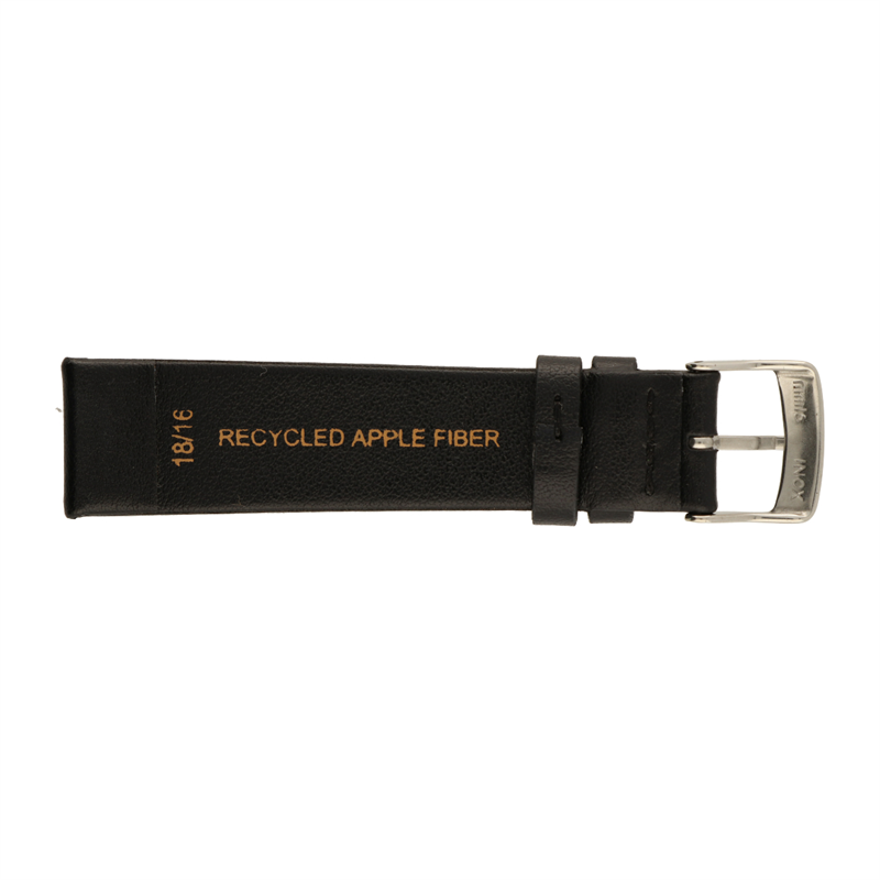 Morellato Horlogeband Leer Zwart Fuji