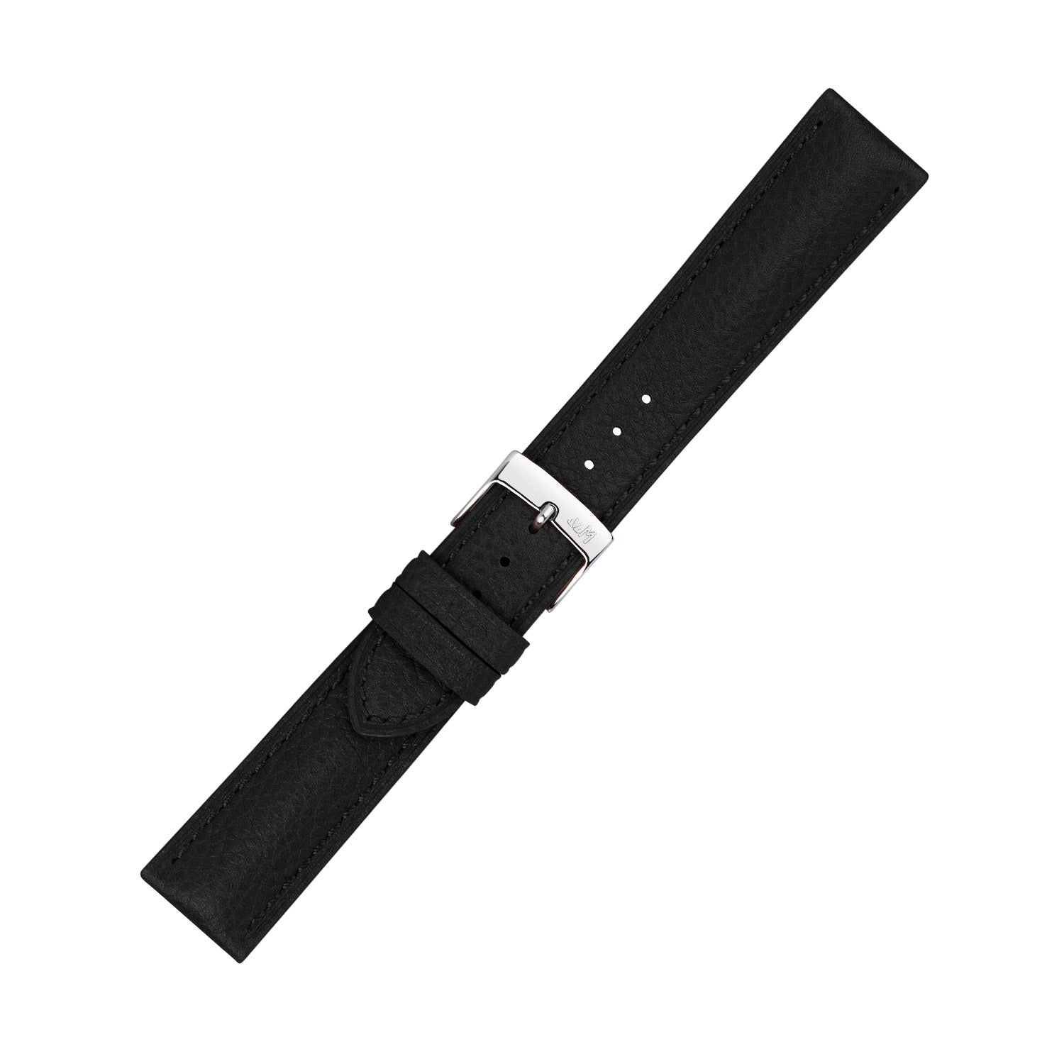 Morellato Hornet Horlogeband Leer Zwart