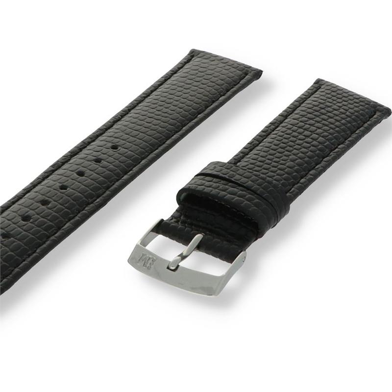 Morellato Basic Collection Horlogeband Leer Zwart Ibiza