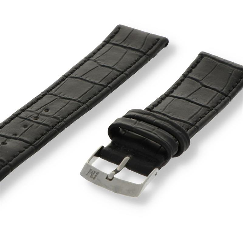Morellato Basic Collection Horlogeband Leer Zwart Juke