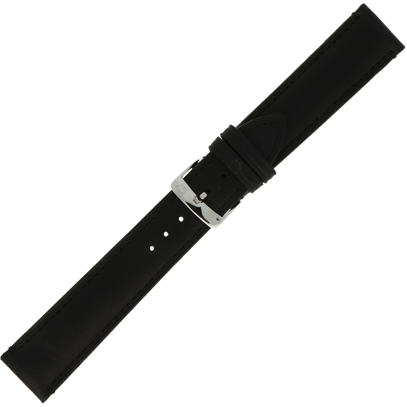 Morellato Manufatti Horlogeband Leer Zwart Levy
