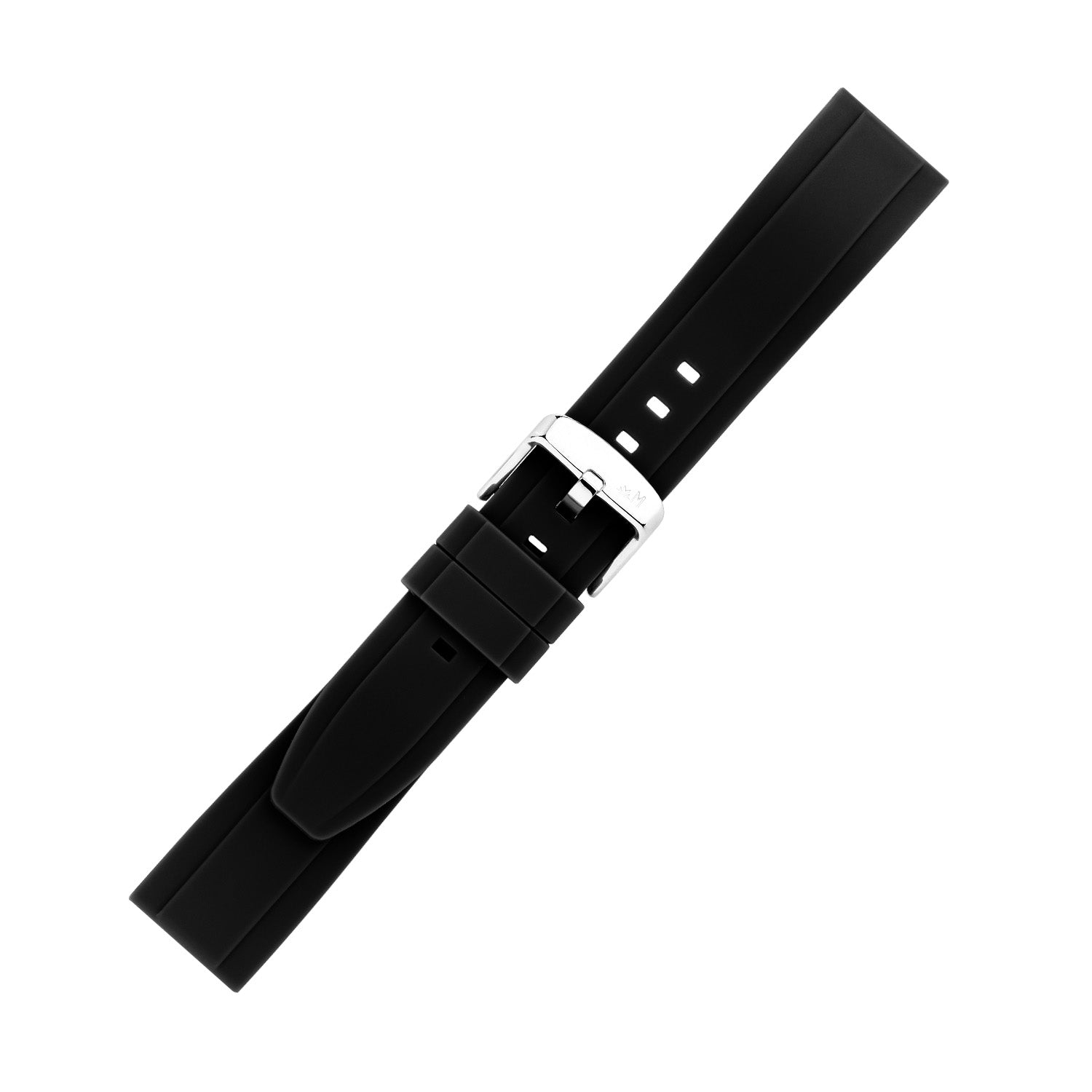 Morellato Moon Horlogeband Siliconen Zwart