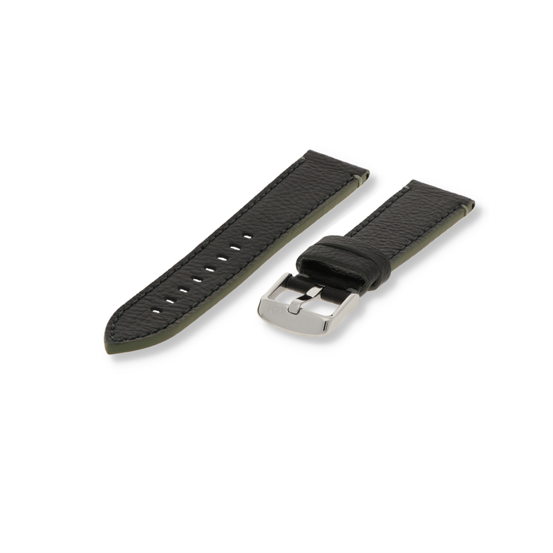 Morellato Sport Collection Horlogeband Leer Zwart Paraglidin