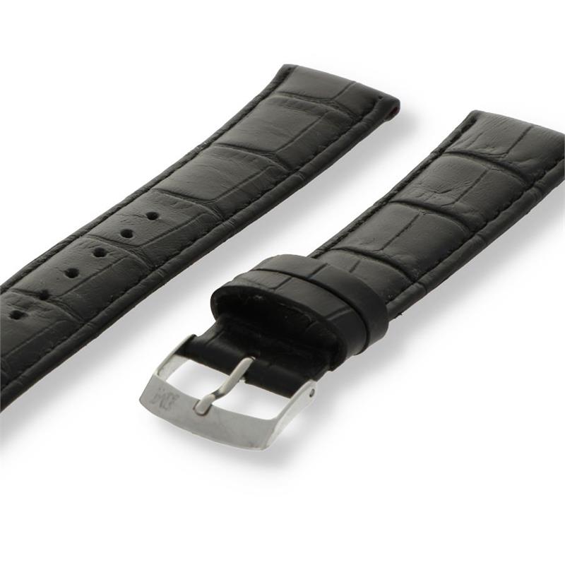 Morellato Basic Collection Horlogeband Leer Zwart Samba