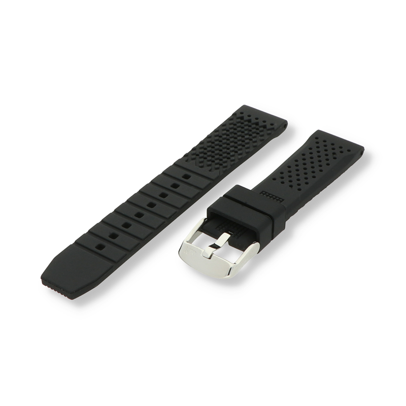 Morellato Rubber Collection Horlogeband Rubber Zwart Sile