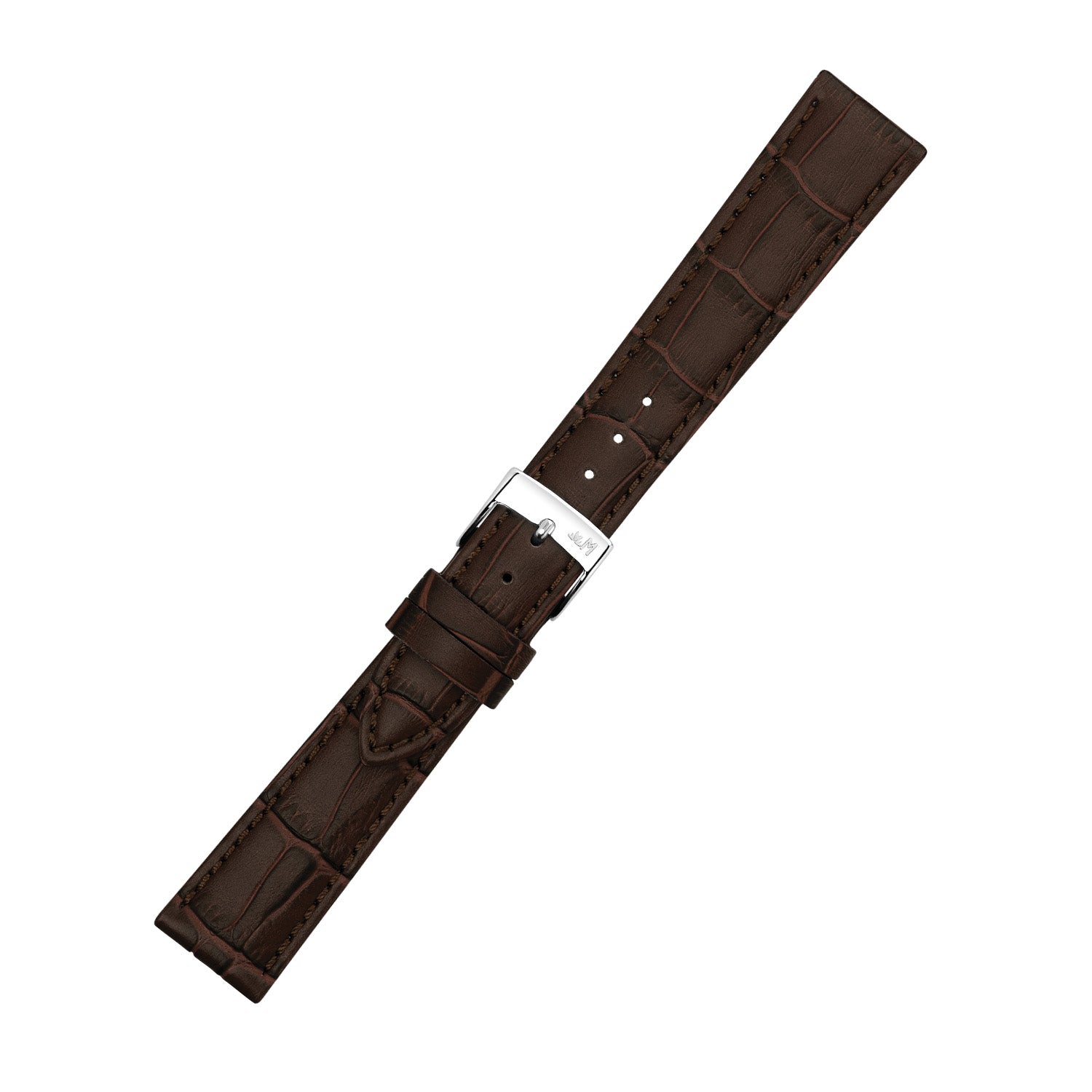 Morellato Bolle Horlogeband Leer Bruin Bolle